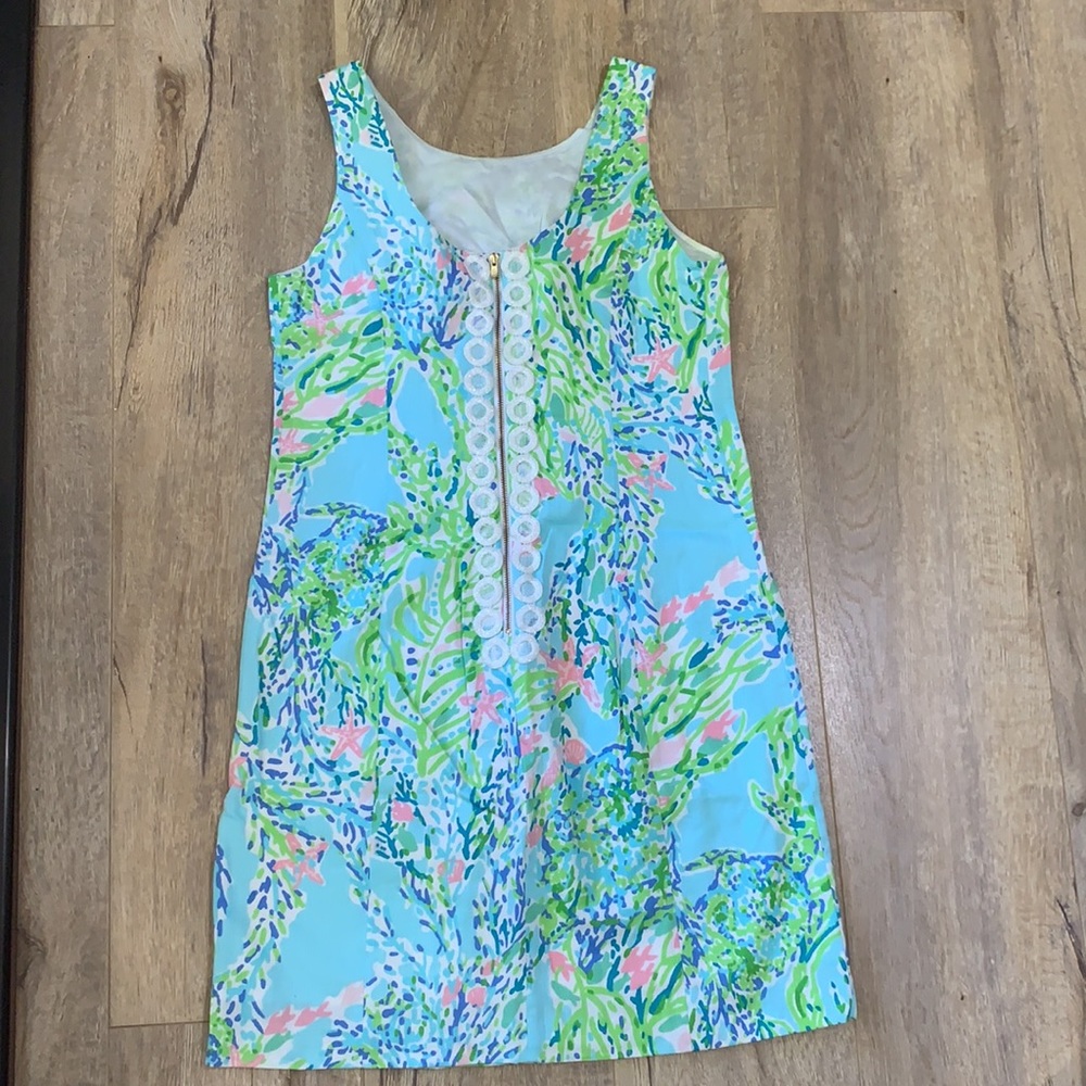 Lilly Pulitzer Shift Dress - Size 0 - Picture 6 of 9